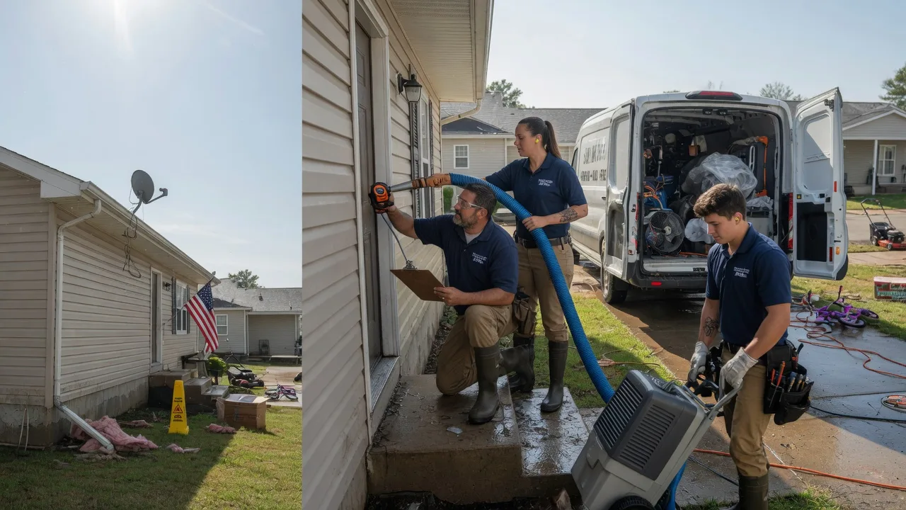 Ceiling Water Damage Restoration in Bevington, IA near me
